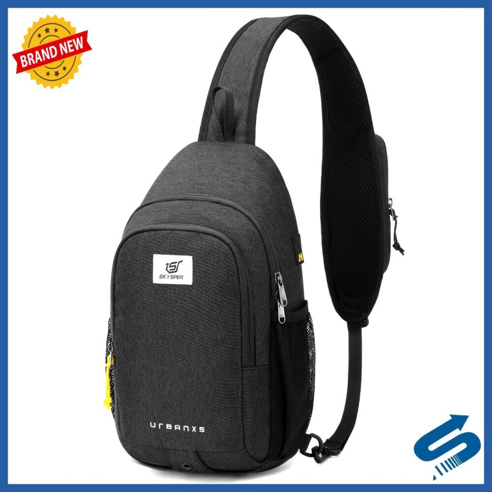 Anti-Theft Sling Bag RFID Water-Resistant Travel Hiking Daypack 5L